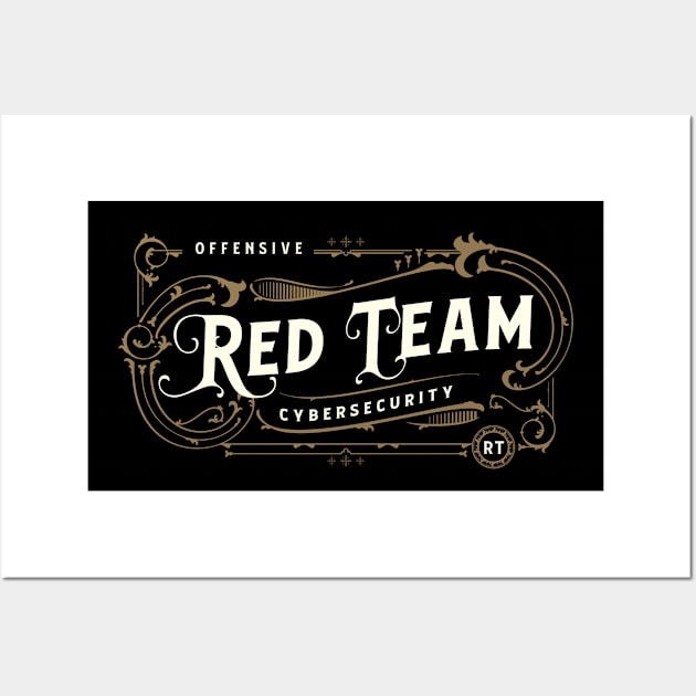 Red Team Wall Art by DFIR Diva